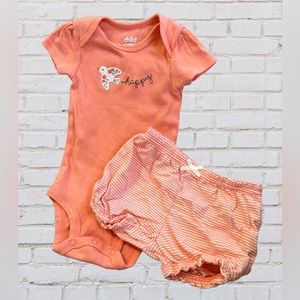 Be Happy Spring Baby Outfit, 3-6 Months, Child of Mine by Carters